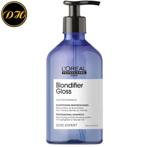 Dầu gội chăm sóc tóc tẩy nhuộm L’Oréal Blondifier Gloss 500ml