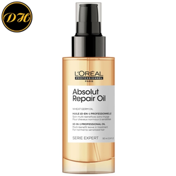 Tinh dầu phục hồi tóc hư tổn L’Oréal Absolut Repair Oil 90ml